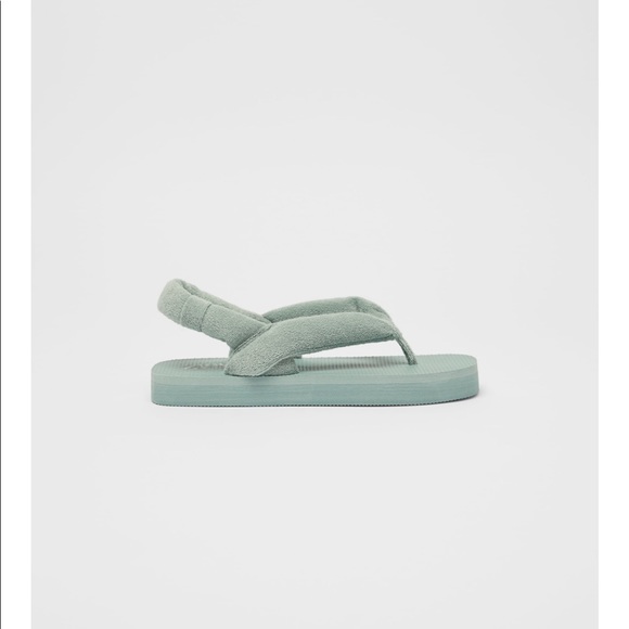 Zara terrycloth tubular sandals - Picture 3 of 6